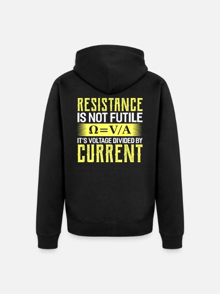 Physics Physicist Science Chemistry Gift - Unisex Premium Organic Zip Hoodie - black