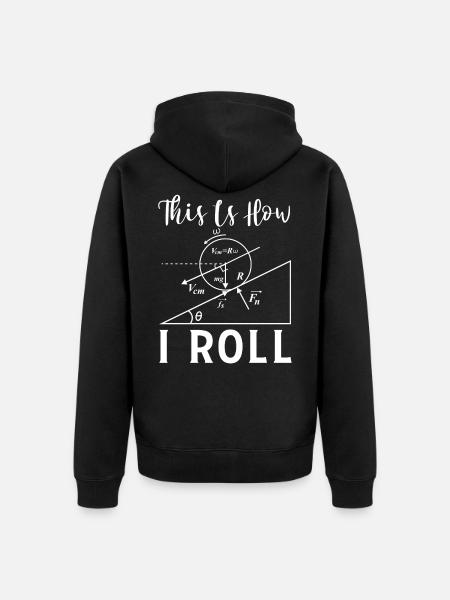 Physics Physicist Science Chemistry Gift - Unisex Premium Organic Zip Hoodie - black