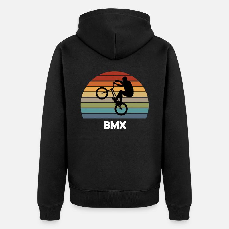 BMX - Veste à capuche bio Premium Unisexe - noir