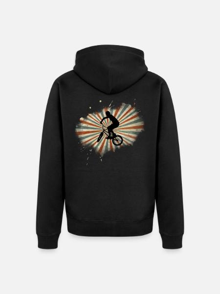 BMX - Veste à capuche bio Premium Unisexe - noir