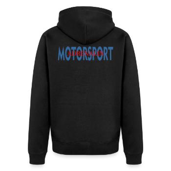 MOTORSPORT - Veste à capuche bio Premium Unisexe - noir - Dos - Nico (187cm)
