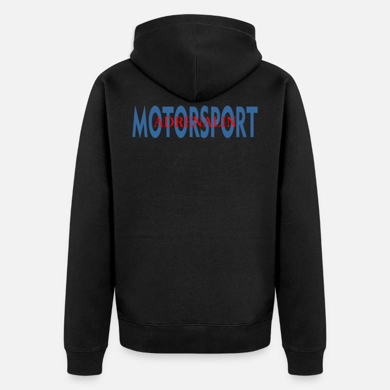 MOTORSPORT - Veste à capuche bio Premium Unisexe - noir