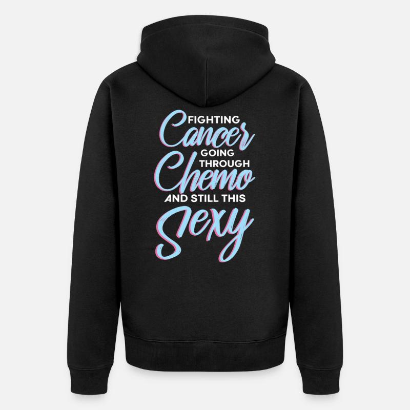 bronntanas um ailse chimio - Veste à capuche bio Premium Unisexe - noir