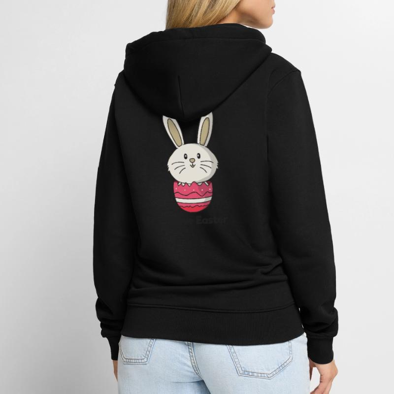 I Love Easter Easter Easter Easter Unisex Premium Organic Zip Hoodie