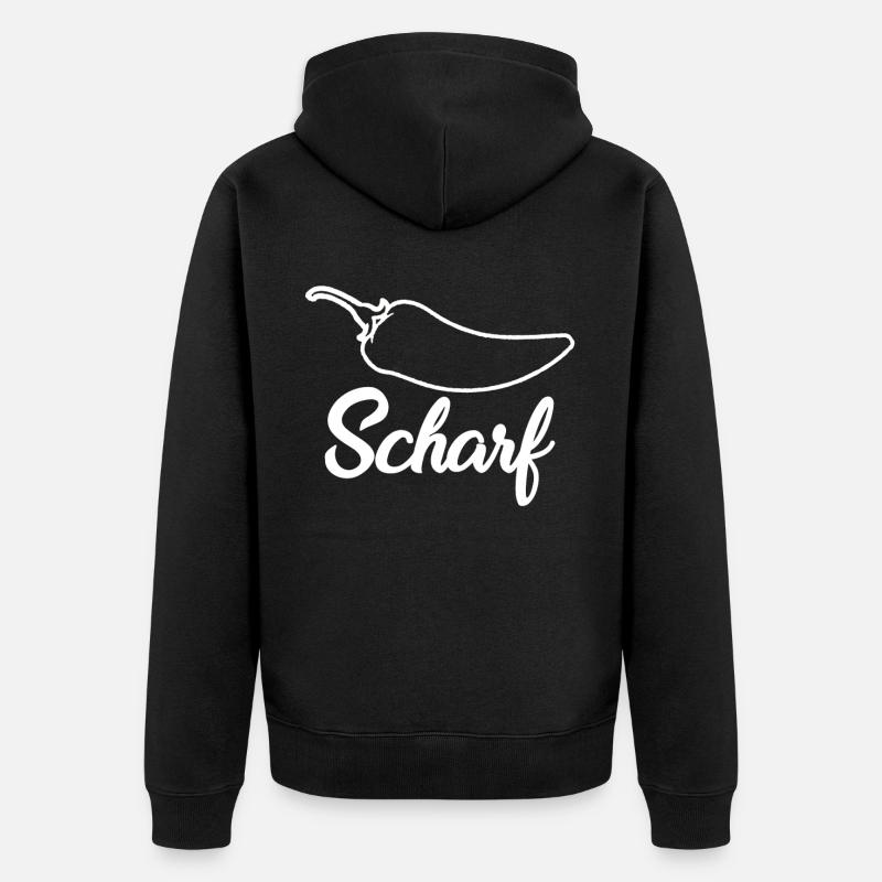 vivement - Veste à capuche bio Premium Unisexe - noir