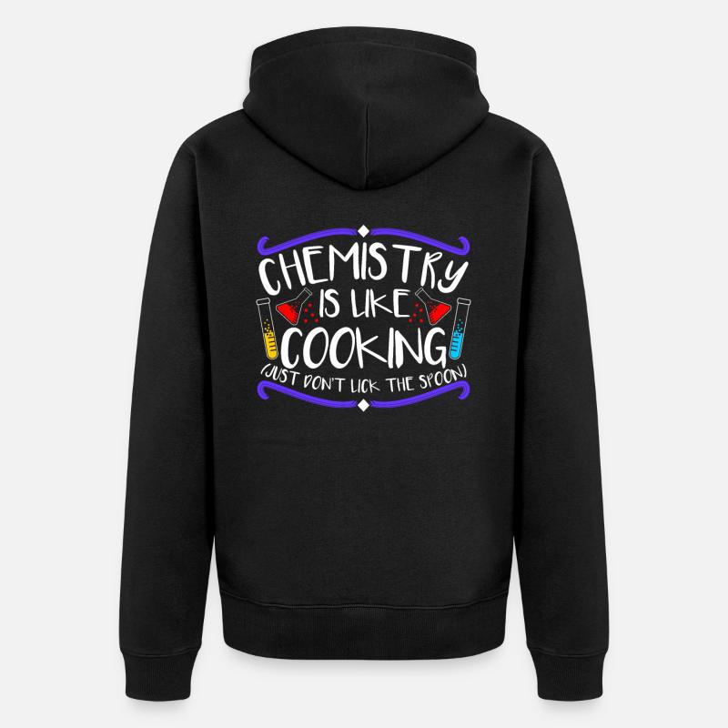 chimie - Veste à capuche bio Premium Unisexe - noir