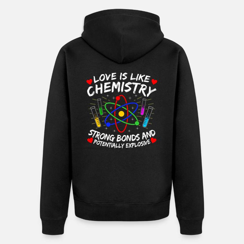 chimie - Veste à capuche bio Premium Unisexe - noir