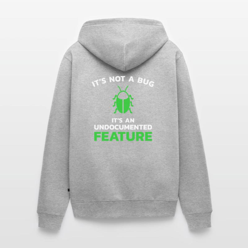 Programmer software developer computer science Unisex Premium Organic Zip Hoodie