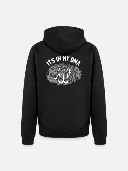 Islam - Unisex Premium Bio Zip Hoodie - Schwarz