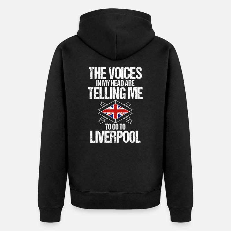 Liverpool - Veste à capuche bio Premium Unisexe - noir