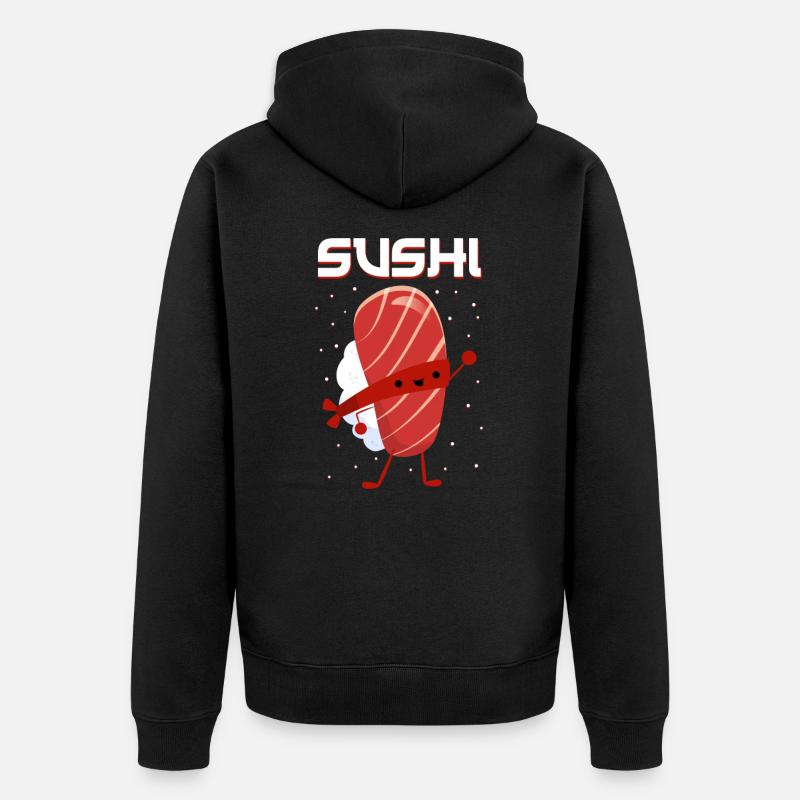Japon - Veste à capuche bio Premium Unisexe - noir