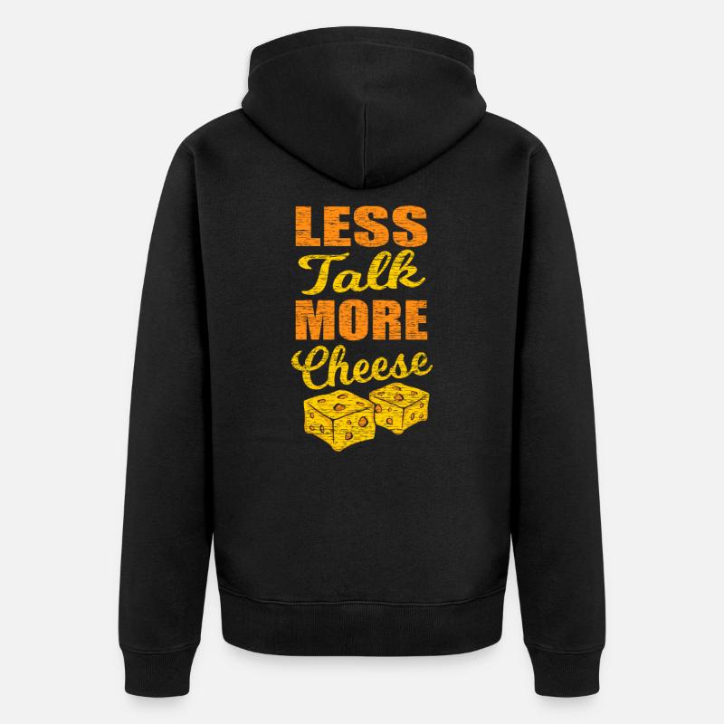fromage - Veste à capuche bio Premium Unisexe - noir