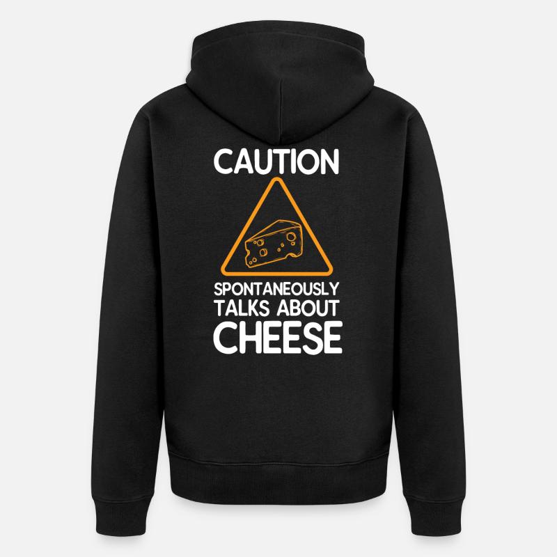 fromage - Veste à capuche bio Premium Unisexe - noir