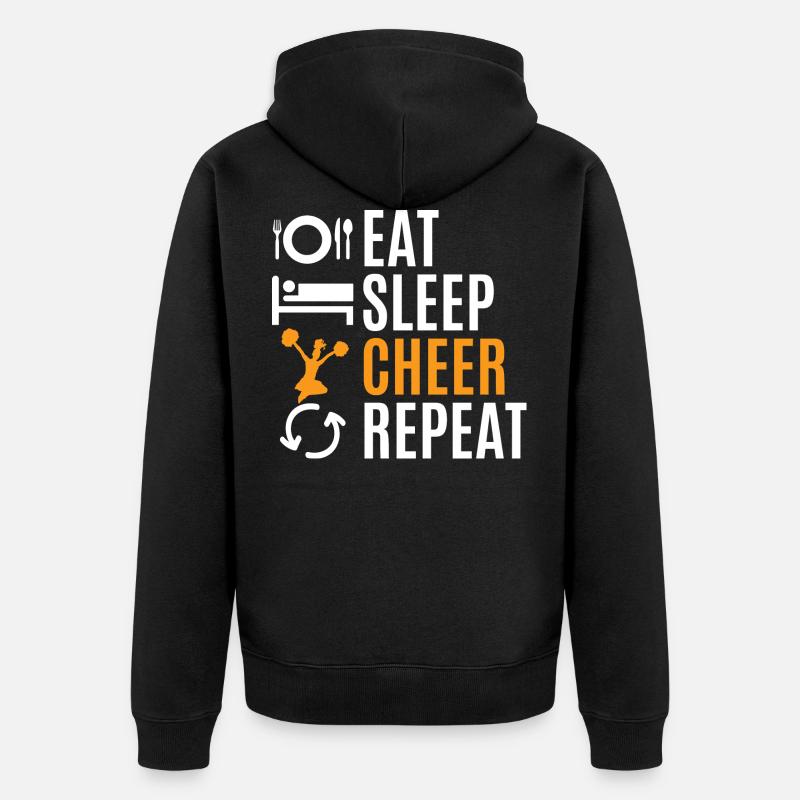 Cheerleading - Veste à capuche bio Premium Unisexe - noir