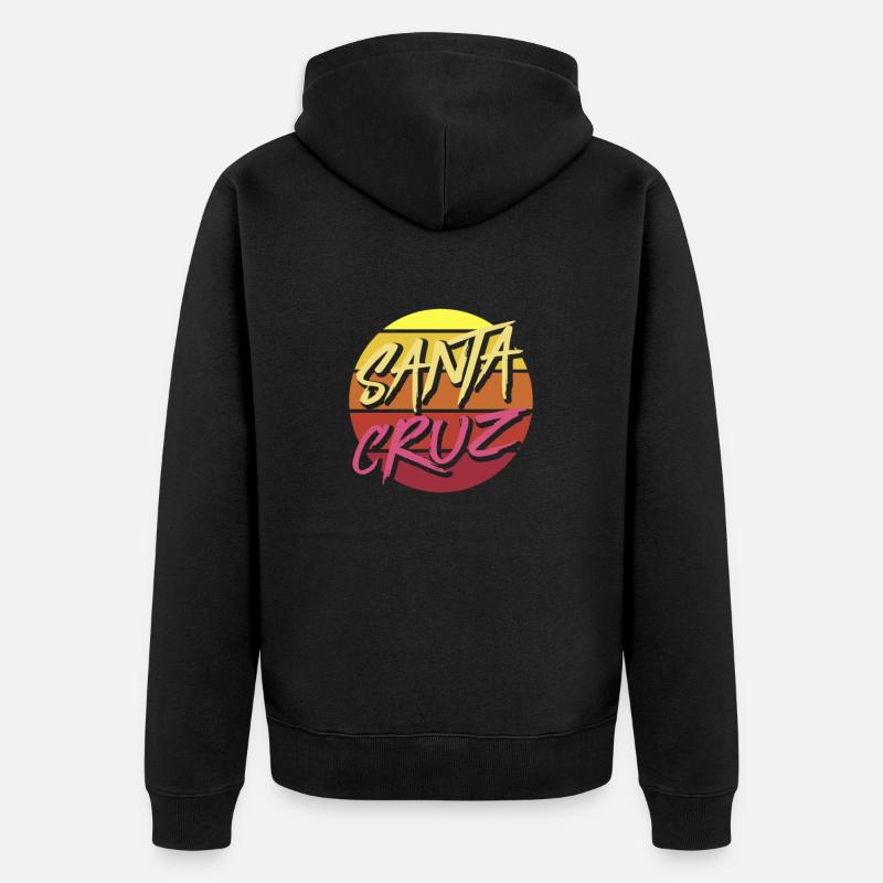 Santa Cruz - Veste à capuche bio Premium Unisexe - noir