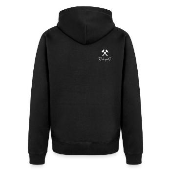 Ruhrpott - Veste à capuche bio Premium Unisexe - noir - Dos - Nico (187cm)