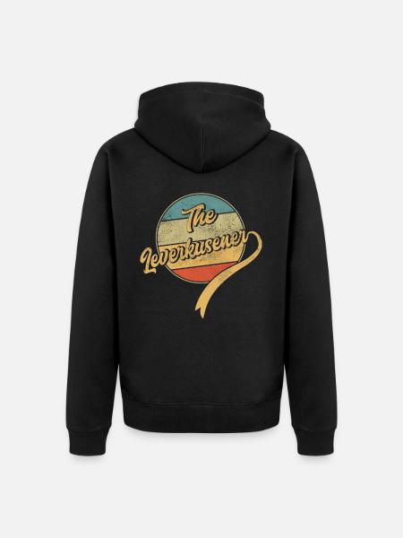 The Leverkusener - Unisex Premium Bio Zip Hoodie - Schwarz