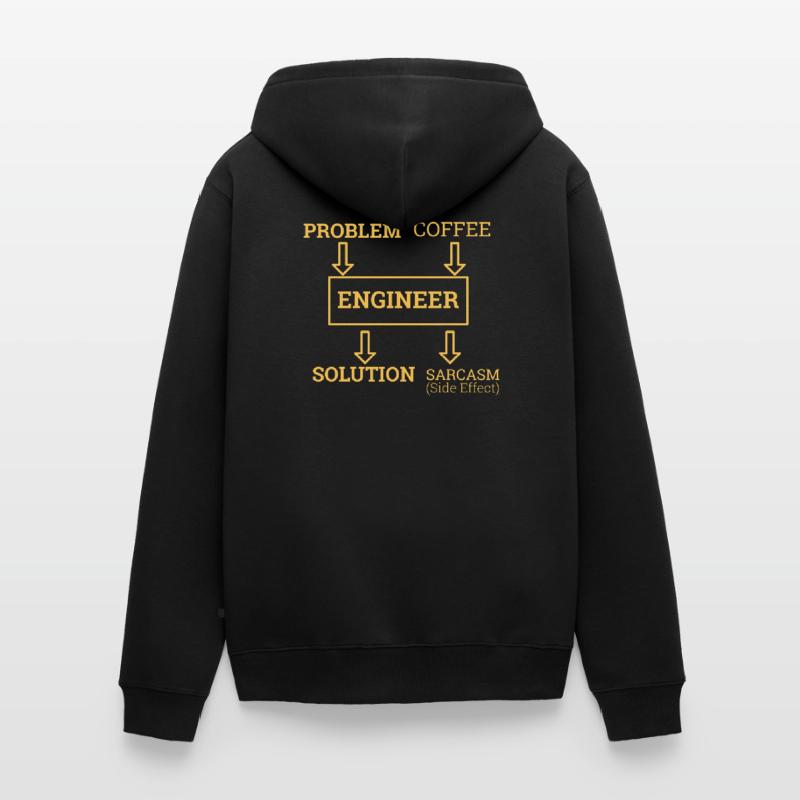 "Engineer Sarcasm | Engineer" Unisex Premium Organic Zip Hoodie