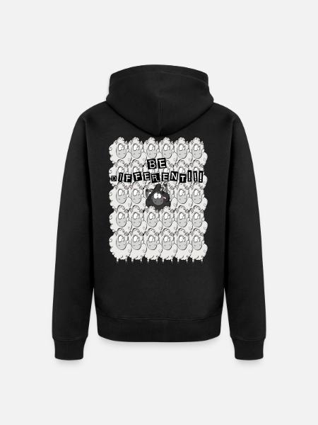 Black sheep - Unisex Premium Organic Zip Hoodie - black