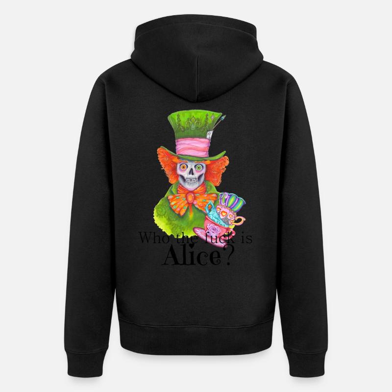 Mad Eddy - Veste à capuche bio Premium Unisexe - noir