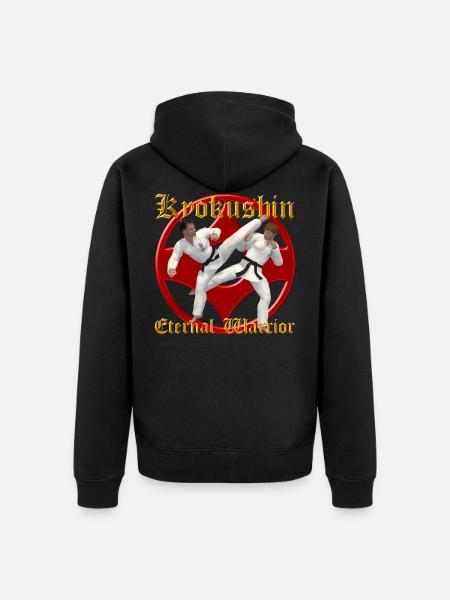 Kyokushin Warriors - Unisex Premium Organic Zip Hoodie - black