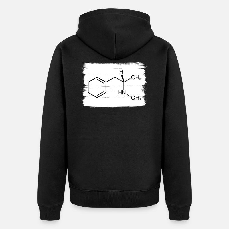 Méthamphétamine - Veste à capuche bio Premium Unisexe - noir
