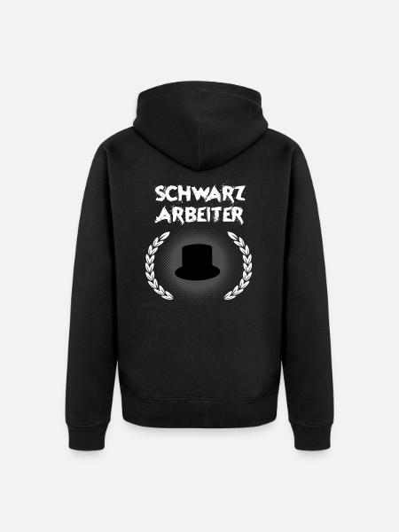 Schornsteinfeger - Unisex Premium Bio Zip Hoodie - Schwarz