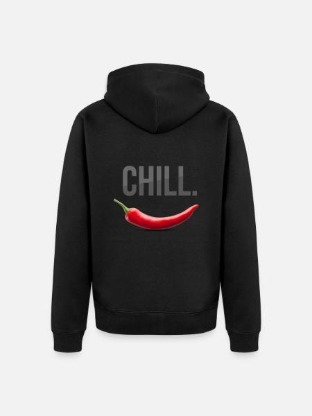 froid - Veste à capuche bio Premium Unisexe - noir