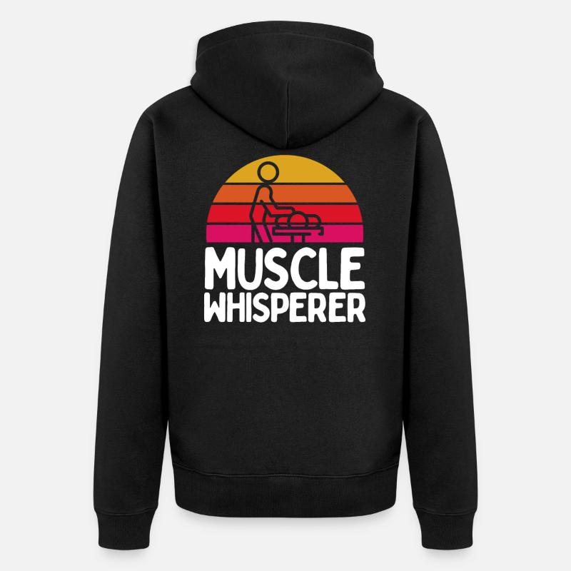 Massage Therapist - Veste à capuche bio Premium Unisexe - noir