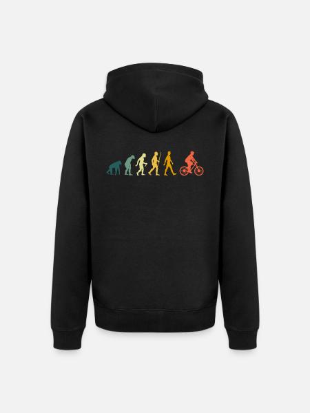 VTT évolution VTT - Veste à capuche bio Premium Unisexe - noir