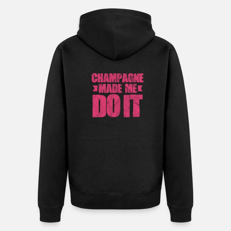 blockedTitle - Veste à capuche bio Premium Unisexe - noir