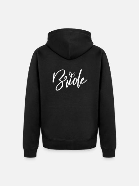 Bachelorette party - Unisex Premium Organic Zip Hoodie - black