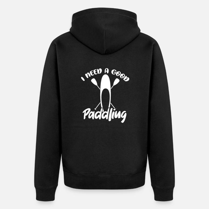 SOUPER - Veste à capuche bio Premium Unisexe - noir