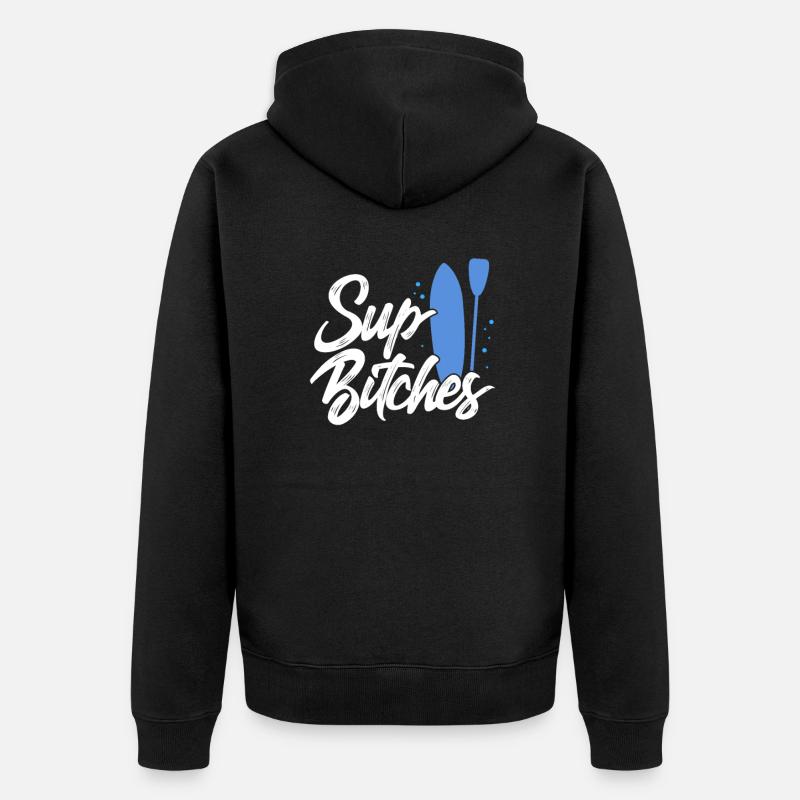 SOUPER - Veste à capuche bio Premium Unisexe - noir