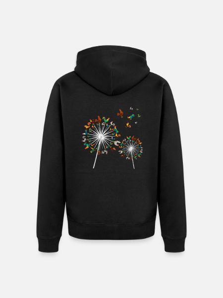 Poulet - Veste à capuche bio Premium Unisexe - noir