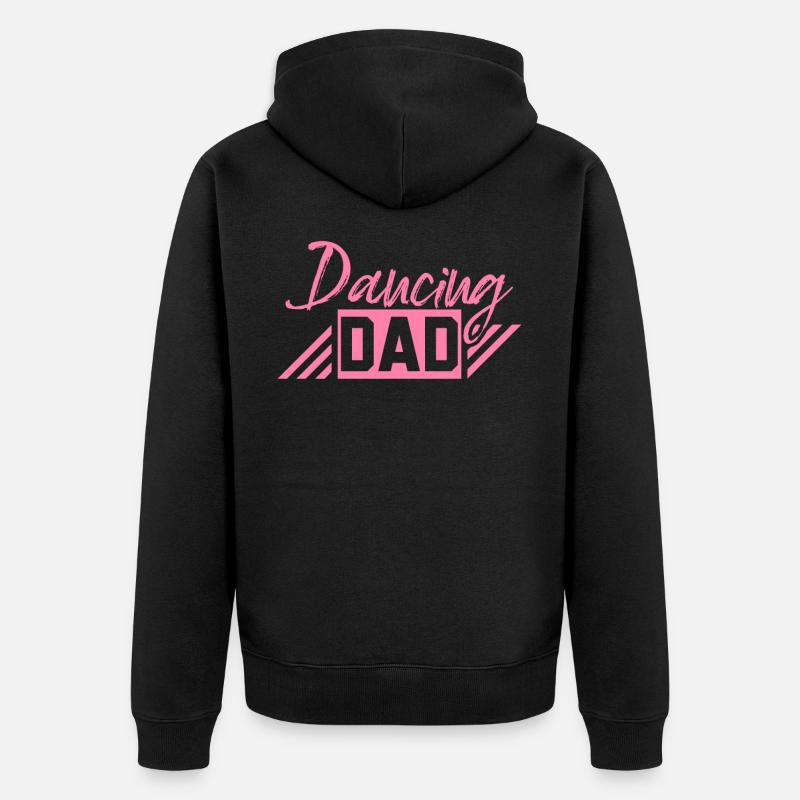 Danse Papa - Veste à capuche bio Premium Unisexe - noir