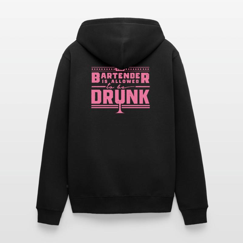 Bartender Bartender Bartender Bartender Bartender Unisex Premium Organic Zip Hoodie