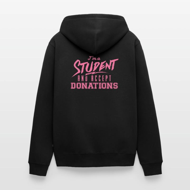 Studentin Studentin Studentin Studentin Unisex Premium Bio Zip Hoodie