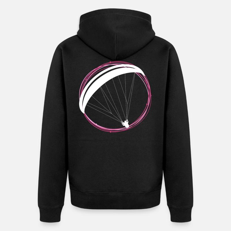 Parapente Parapente - Veste à capuche bio Premium Unisexe - noir