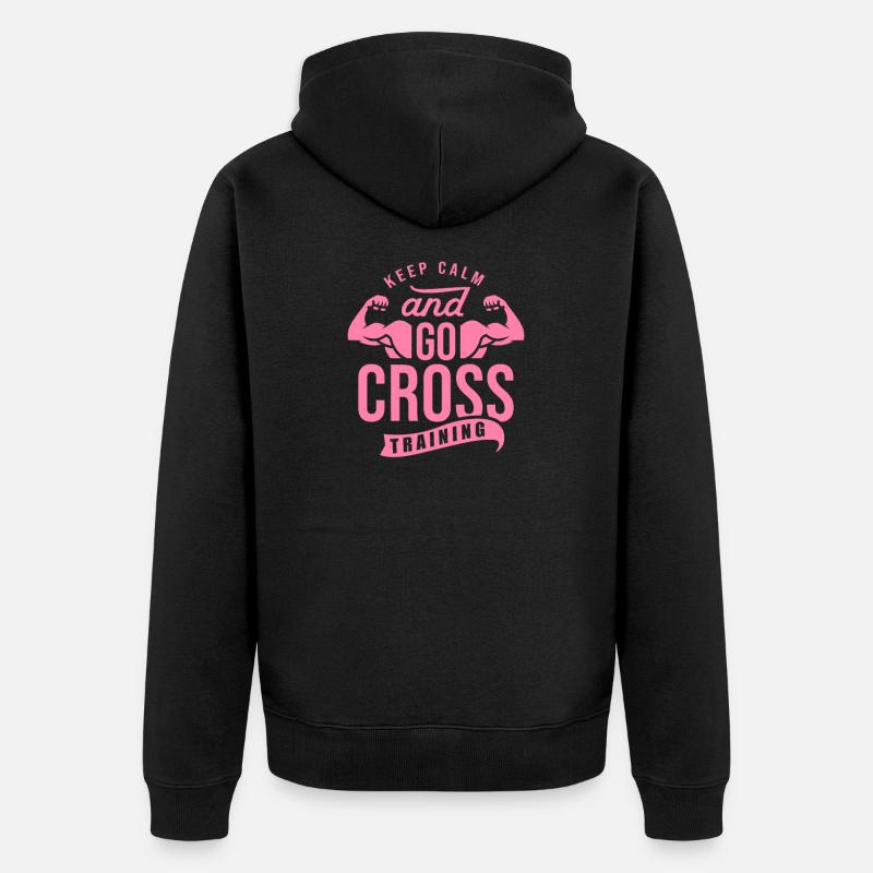 Crosstrainer - Veste à capuche bio Premium Unisexe - noir