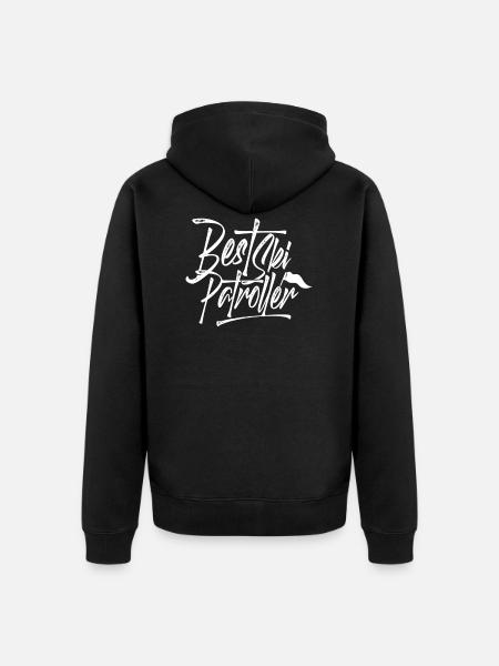 Pistenrettung - Unisex Premium Bio Zip Hoodie - Schwarz