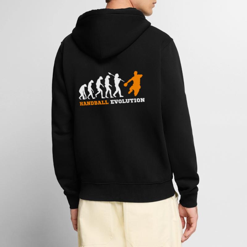 Handball evolution Unisex Premium Organic Zip Hoodie