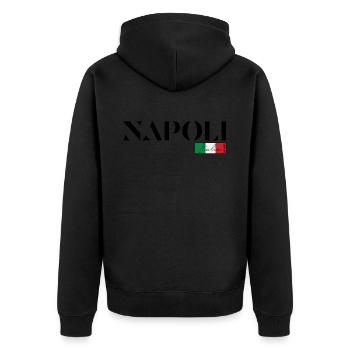 NAPLES NAPOLI ITALIE ÎLES DE VACANCES (b) - Veste à capuche bio Premium Unisexe - noir - Dos - Nico (187cm)