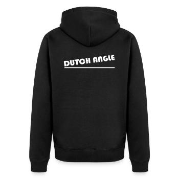 Néerlandais Angle Videographer photographe vidéographie - Veste à capuche bio Premium Unisexe - noir - Dos - Nico (187cm)