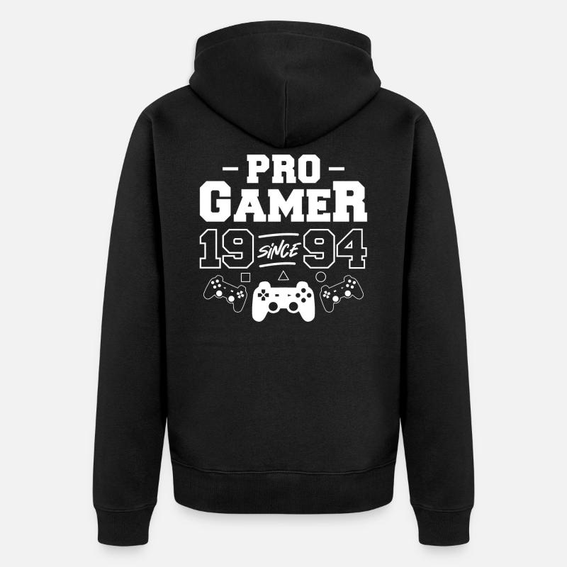 Pro Gamer 1994 - Veste à capuche bio Premium Unisexe - noir