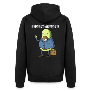 Avocat avocat juriste avocat avocat cadeau - Veste à capuche bio Premium Unisexe - noir - Dos - Nico (187cm)