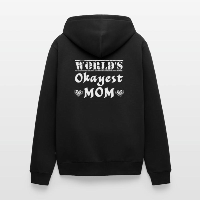 Muttertag, Muttertag, Muttertag, Muttertag Unisex Premium Bio Zip Hoodie