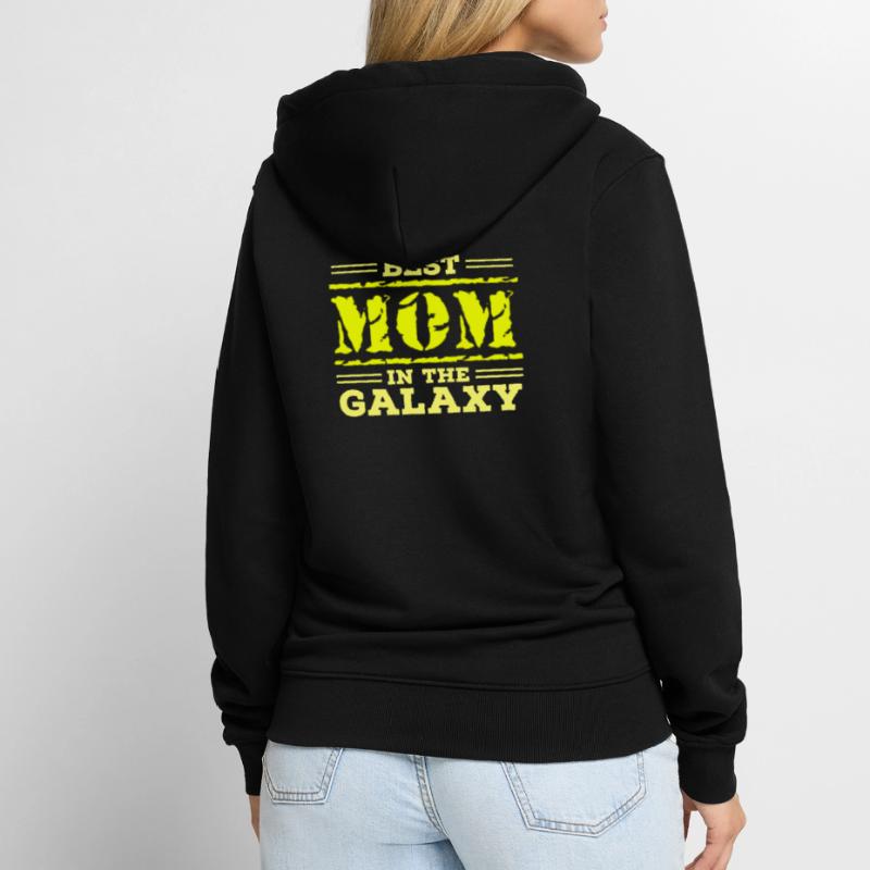 Muttertag, Muttertag, Muttertag, Muttertag Unisex Premium Bio Zip Hoodie