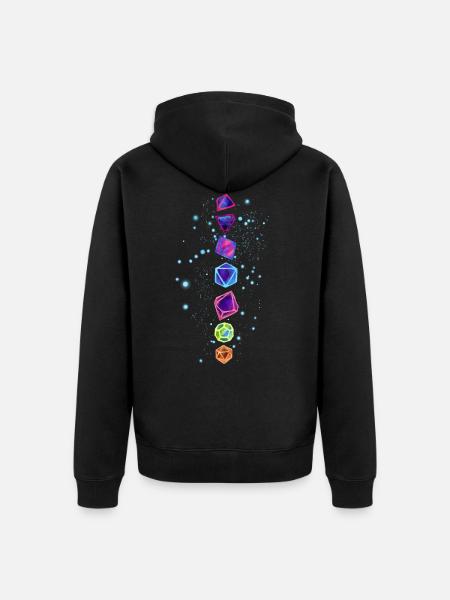 RpG Jeu de rôle Stylo & Papier - Veste à capuche bio Premium Unisexe - noir