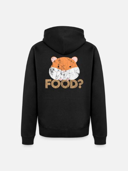 Cute animals - Unisex Premium Bio Zip Hoodie - Schwarz